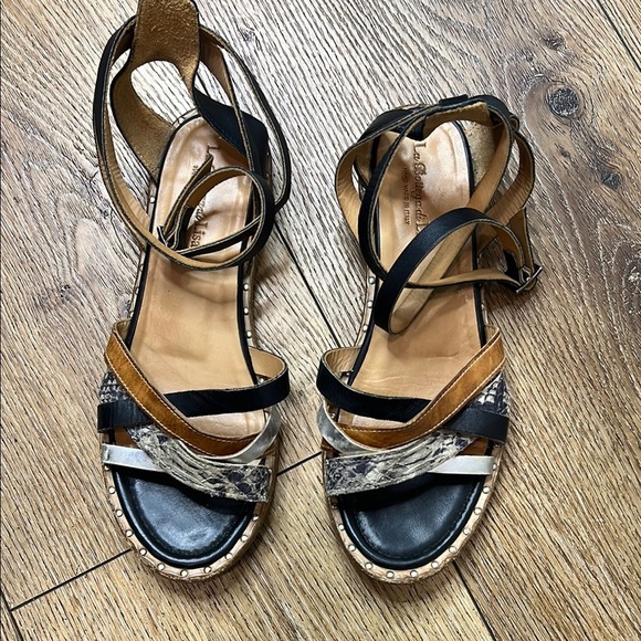 La Bottega di Lisa Strappy Sandals Size 40/10US - Picture 1 of 11